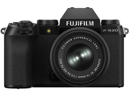 Máquina Fotográfica Mirrorless Fujifilm X-S20 - Preto + XC 15-45mm F3.5-5.6 OIS PZ Online Sale