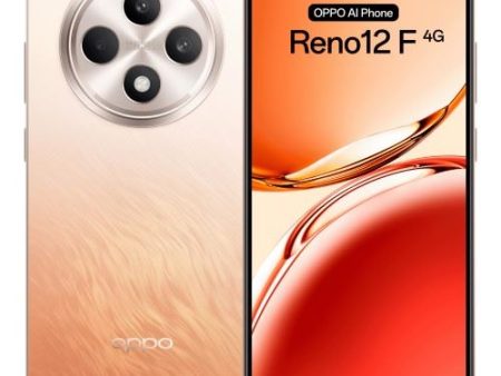 Smartphone Oppo Reno12 F 4G - 256GB - Laranja Fashion