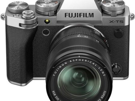 Máquina Fotográfica Mirrorless Fujifilm X-T5 - Prateado + XF 18-55mm f 2.8-4 R LM Fashion