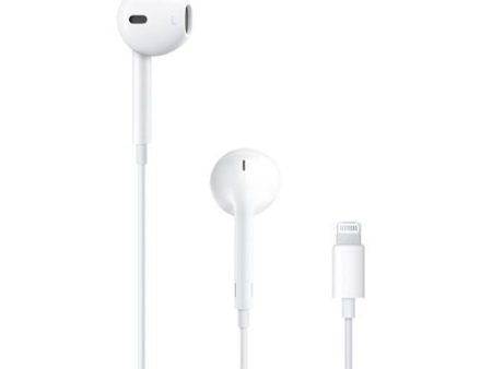 Auriculares Lightning Apple Earpods MWTY3ZM A - Branco Online