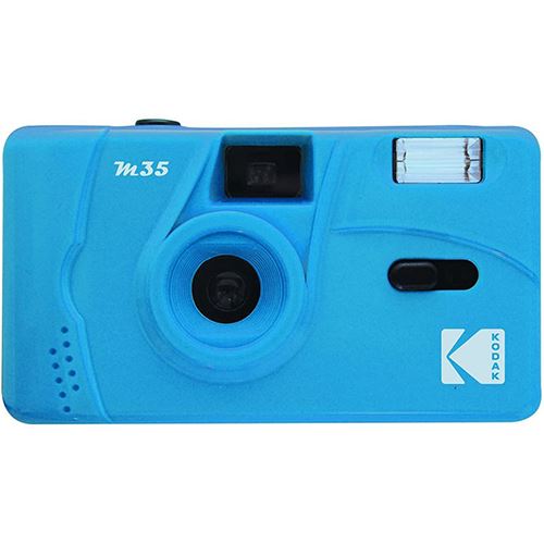 Máquina Fotográfica Analógica Kodak 35mm com Flash - Azul Discount