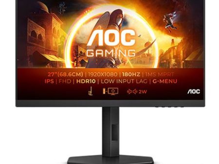 Monitor Gaming AOC 27G4X | 27   | 180 Hz | Full HD Fashion