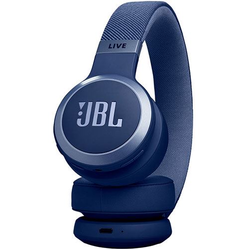 Auscultadores Noise Cancelling Bluetooth JBL Live 670NC - Azul on Sale