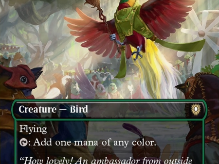 Birds of Paradise (Borderless) [Bloomburrow Commander] For Cheap