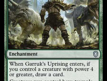 Garruk s Uprising [Bloomburrow Commander] Fashion