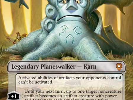 Karn, the Great Creator (Borderless) [Bloomburrow Commander] For Cheap