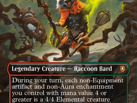 Bello, Bard of the Brambles (Borderless) [Bloomburrow Commander] Cheap