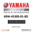 Yamaha Lower Unit Assembly - F50 - F60 - 69W-45300-01-8D - See Description for Applicable Models For Sale